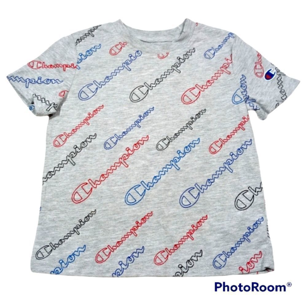 Champion Authentic Athleticwear Kids Short Sleeve T-Shirt -Q